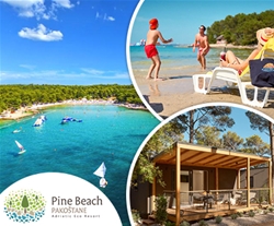 Pine beach resort, Pakoštane: mobilne hiške