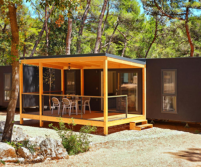 Pine beach resort, Pakoštane: mobilne hiške