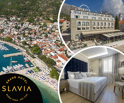 Grand Hotel Slavia 4*, Baška Voda, retro oddih
