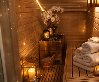 Apartma v Ljubljani, apartma s savno