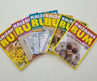 Križanke Bum, 6 revij Križank Bum Humor