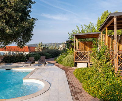 Amadria Park Camping Trogir: mobilne hiške Amadria Park Camping Trogir: mobilne hiške