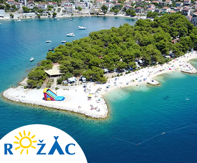 Kamp Rožac, Čiovo, Trogir: mobilne hiške Kamp Rožac, Čiovo, Trogir: mobilne hiške