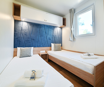 Kamp Rožac, Čiovo, Trogir: mobilne hiške Kamp Rožac, Čiovo, Trogir: mobilne hiške
