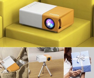Prenosni LED projektor z HDM in USB povezavo Prenosni LED projektor z HDM in USB povezavo