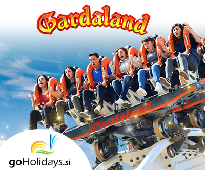 goHolidays: izlet v Gardaland, vstopnica goHolidays: izlet v Gardaland, vstopnica