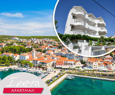 Apartmaji Ineta, Sv. Filip i Jakov, 7x nočitev