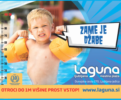 Kopališče Laguna Mestna plaža: kupon za kopalno karto Kopališče Laguna Mestna plaža: kupon za kopalno karto