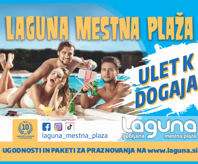 Kopališče Laguna Mestna plaža: kupon za kopalno karto Kopališče Laguna Mestna plaža: kupon za kopalno karto