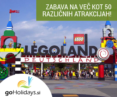 goHolidays: organiziran izlet v pravljicni Legoland goHolidays: organiziran izlet v pravljicni Legoland