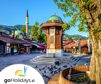 goHolidays: Sarajevo in biseri Bosne, izlet, 2 dni goHolidays: Sarajevo in biseri Bosne, izlet, 2 dni