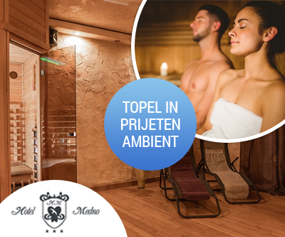 Hotel Medno: 2-urno wellness razvajanje Hotel Medno: 2-urno wellness razvajanje