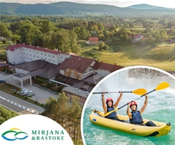 Hotel Mirjana & Rastoke: aktiven oddih v naravi