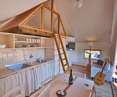 Glamping Soncna dolina Bioterme; počitnice