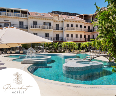 Hotel President Solin 5*: razkošni oddih, polpenzion