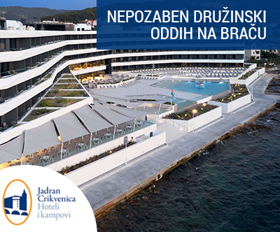 Grand hotel View 4*, Postira, Brač: polpenzion