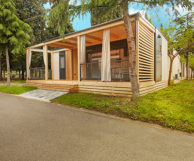Hotel & Resort Adria, Ankaran: Premium mobilne hišice Hotel & Resort Adria, Ankaran: Premium mobilne hišice