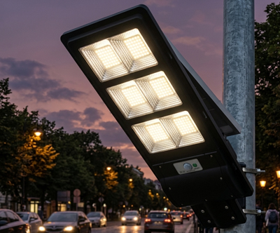 Komplet solarne cestne LED svetilke 160W
