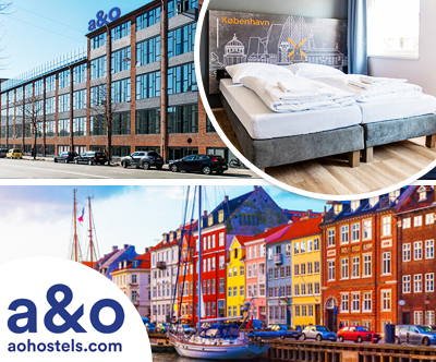 A&O hotel Copenhagen Nørrebro, oddih za 2 A&O hotel Copenhagen Nørrebro, oddih za 2