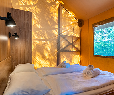 Kamp Poljana, Lošinj: Adria glamping šotori Kamp Poljana, Lošinj: Adria glamping šotori