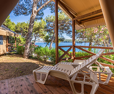 Kamp Poljana, Lošinj: Adria glamping šotori Kamp Poljana, Lošinj: Adria glamping šotori