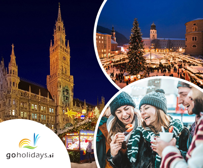 goHolidays: izlet v praznični München in Salzburg