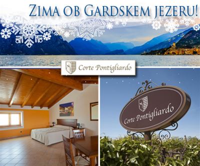 Popoln oddih ob Gardskem jezeru za 2