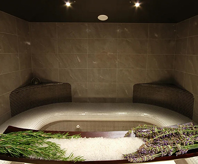 Paradise Spa, hotel Bernardin: savna, masaža