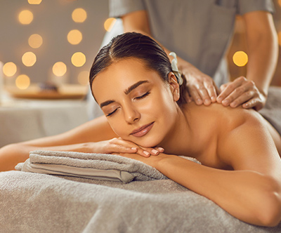 Paradise Spa, hotel Bernardin: savna, masaža
