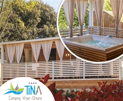Najem mobilne hiške Premium; Camping Tina 4* Vrsar