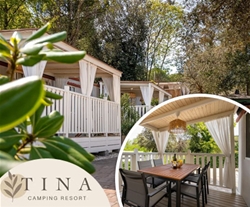 Najem mobilne hiške Premium; Camping Tina 4* Vrsar