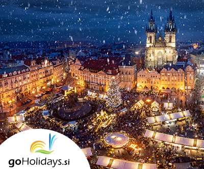 goHolidays: adventna zlata Praga, 3 dni, izlet