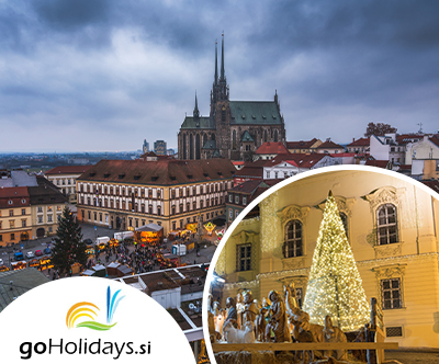 Predbožični Dunaj in Brno: dvodnevni izlet z avtobusom