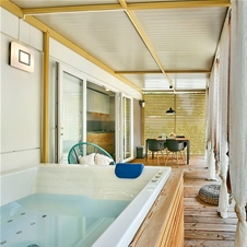 Polidor Camping Park 4*: mobilne hiške Deluxe, jacuzzi