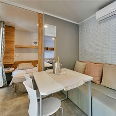Polidor Camping Park 4*: mobilne hiške Deluxe, jacuzzi