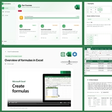 6-mesečni začetni in nadaljevalni tečaj Microsoft Excel