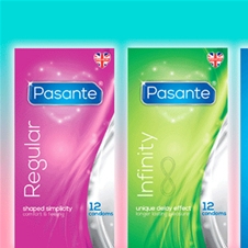 Paket 40 kondomov DUREX in Pasante