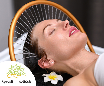 Salon Sprostilni kotiček: Zen head spa ritual