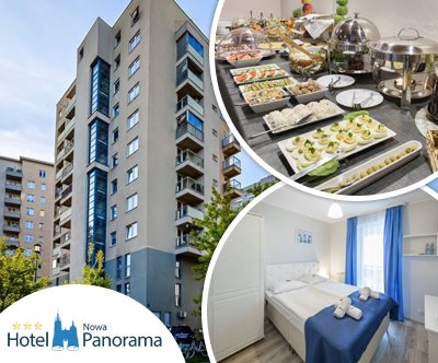 Hotel Nowa Panorama 3*, mestni oddih z zajtrkom