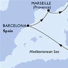 Križarjenje z MSC Seaview Italija-Španija-Francija