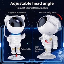 AstronautLamp, nočni projektor z LED lučko