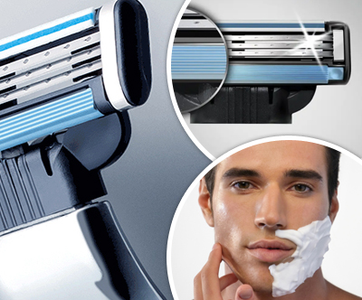 Komplet 8 kompatibilnih nastavkov za Gillette Mach3