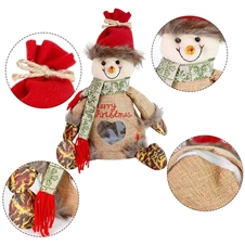 SnowMan unikatna darilna vrečka v obliki snežaka