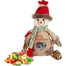 SnowMan unikatna darilna vrečka v obliki snežaka
