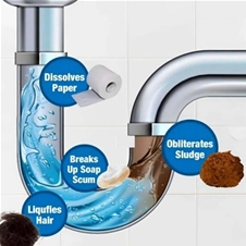 SinkSaver čistilo za odmaševanje odtokov