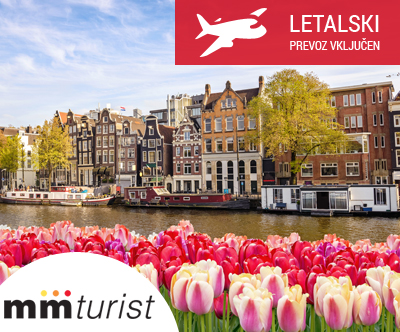 4-dnevni oddih v Amsterdamu s povratno letalsko karto