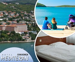 hotel mediteran, crikvenica