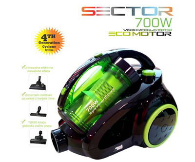 Multifunkcijski sesalnik Sector 4002 z ECO motorjem 
