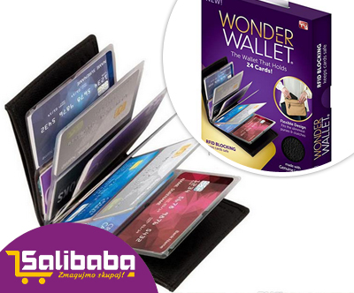 Inovativna usnjena denarnica Wonder Wallet