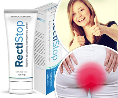 Edinstvena krema RectiStop, proti hemeroidom (100 ml)